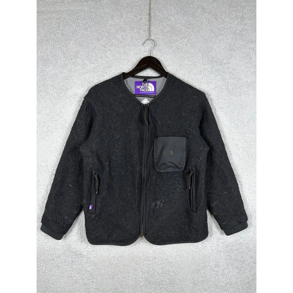 The North Face Purple Label Nanamica Wool Windstopper Jacket Black Size S